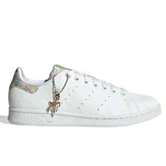 Adidas X Disney Stan Smith Bambi Sneakers Originals Shoes 10 NIB Womens - Picture 1 of 7